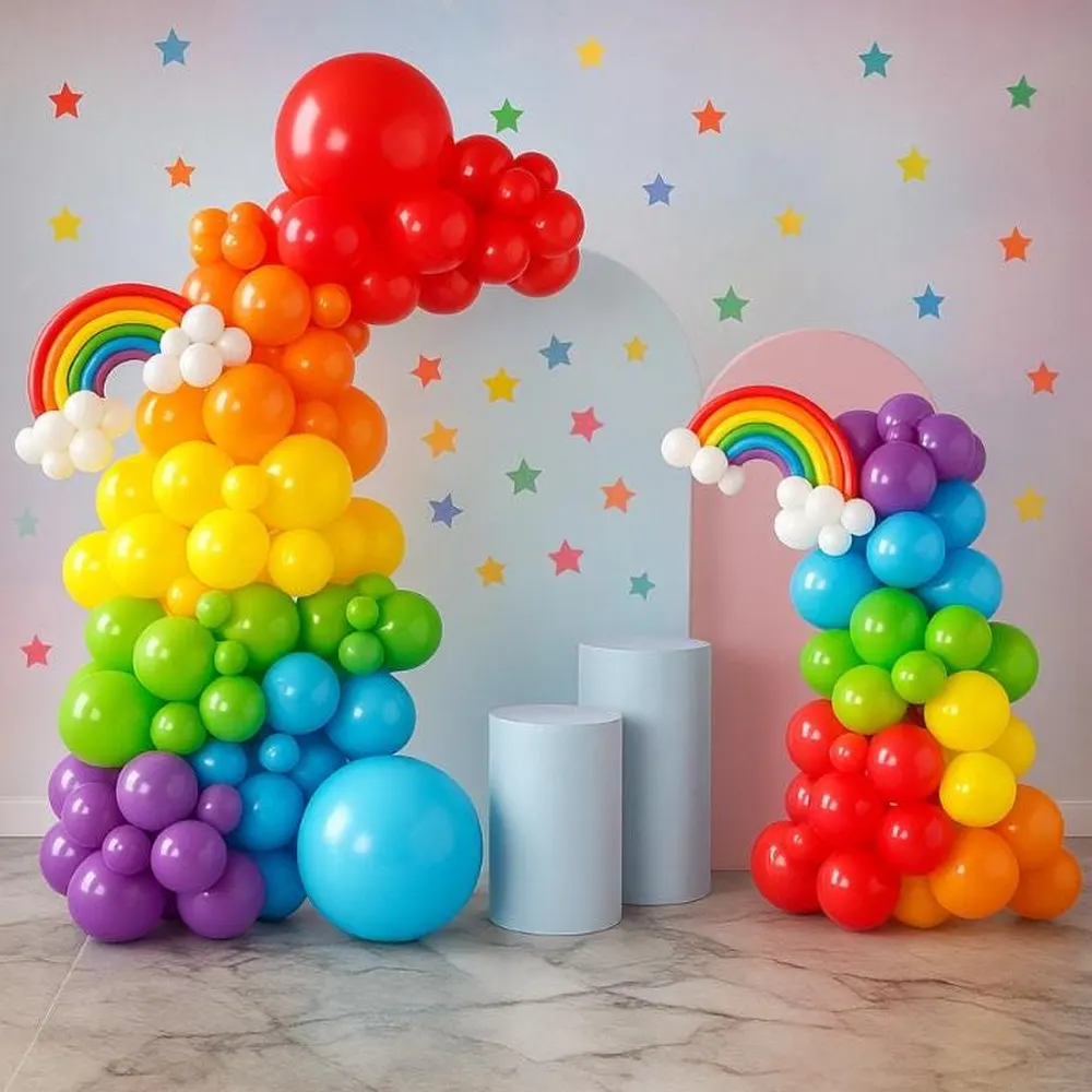 Rainbow Balloon Arch Kit, photo 1