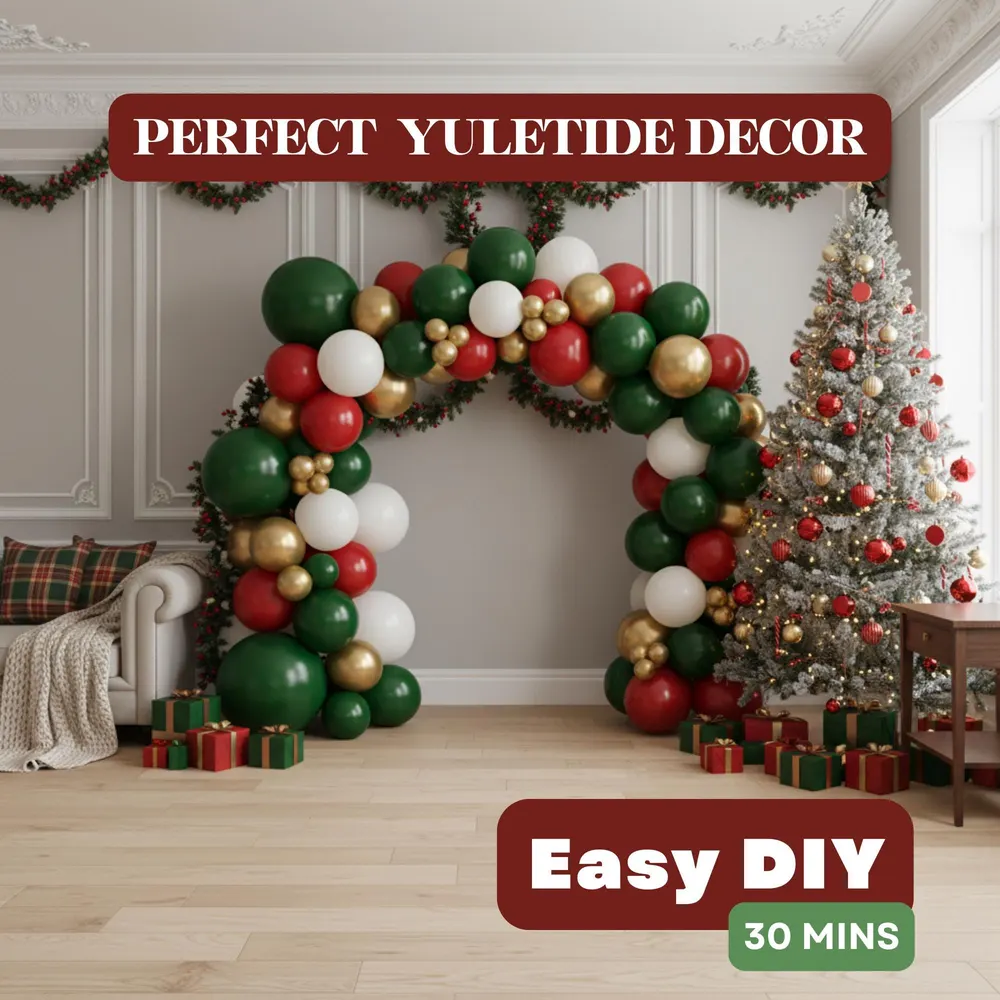 Christmas Red, Green, White & Gold Ballo, photo 1