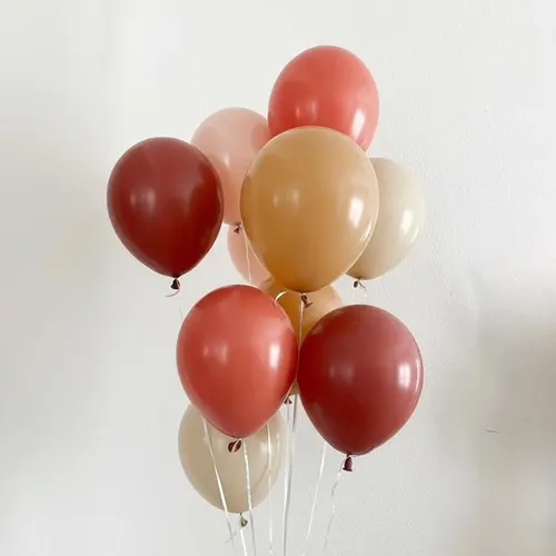 Terracotta, Mocha & Dusty Rose Balloon Bouquet Kit