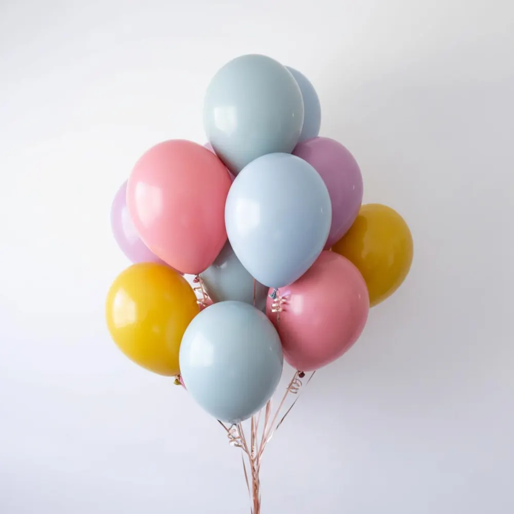 Pastel Rainbow Balloon Bouquet, photo 1