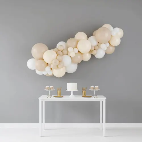 Neutral Boho Balloon Garland Kit
