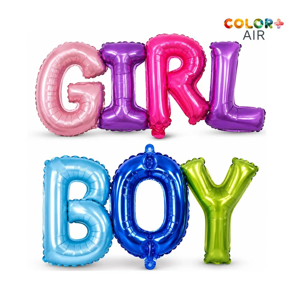 Baby Shower Letter Balloon Banner, photo 1