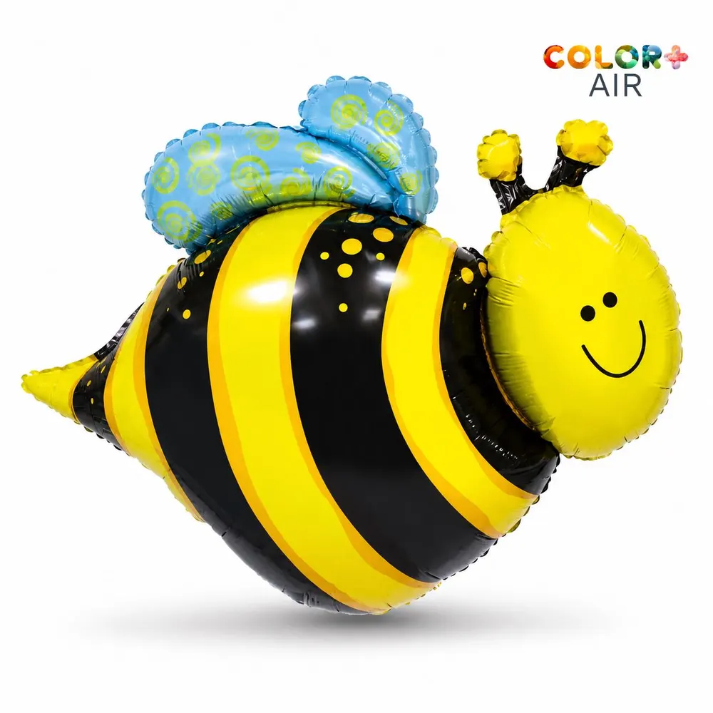 Giant Bumble Bee Foil Balloon, photo 1