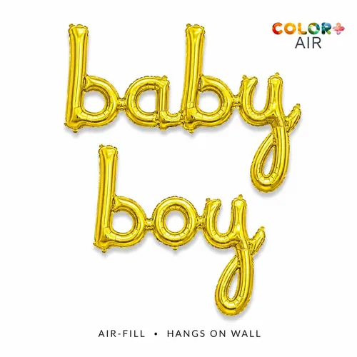Baby Boy Banner Balloon