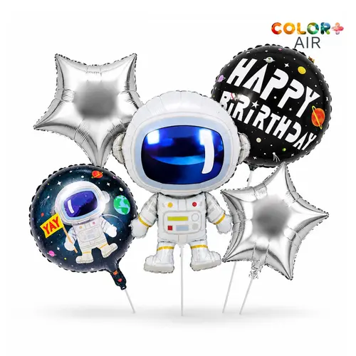 Astronaut Birthday Balloon Set