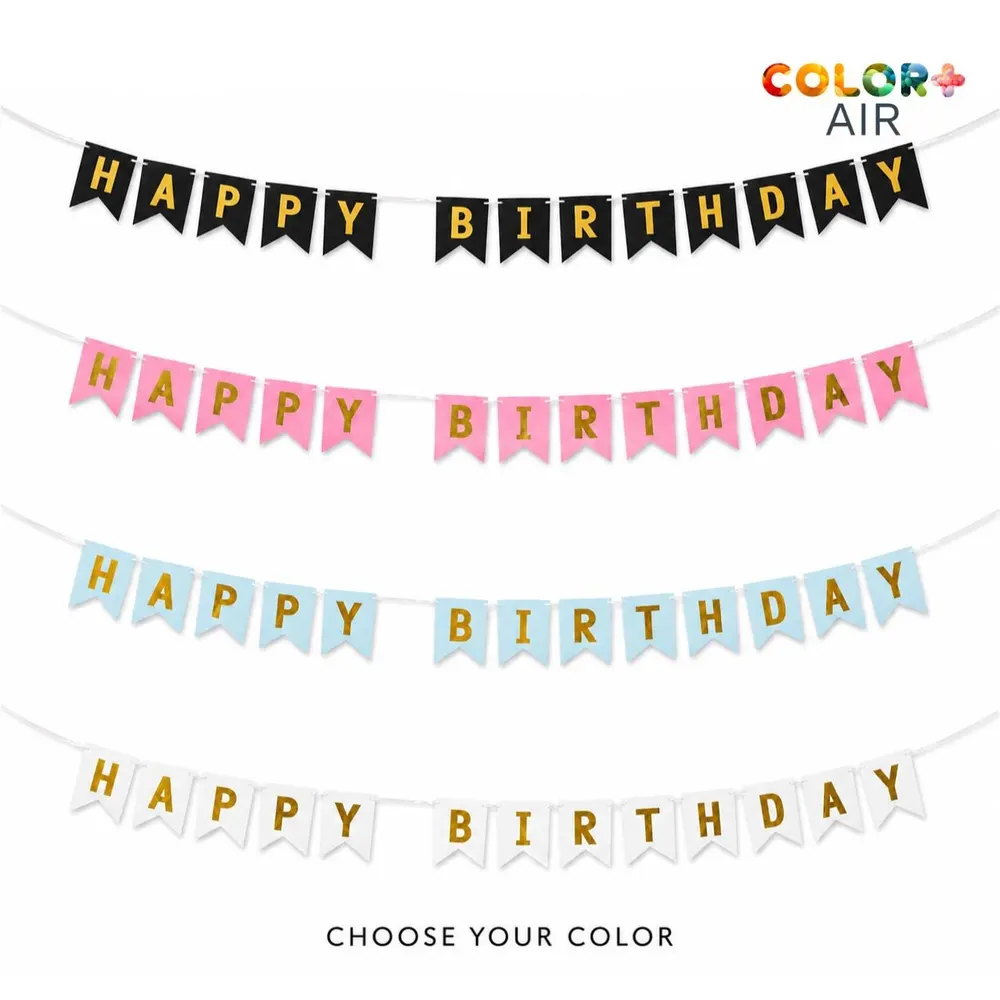 Happy Birthday Bunting Banner, photo 1
