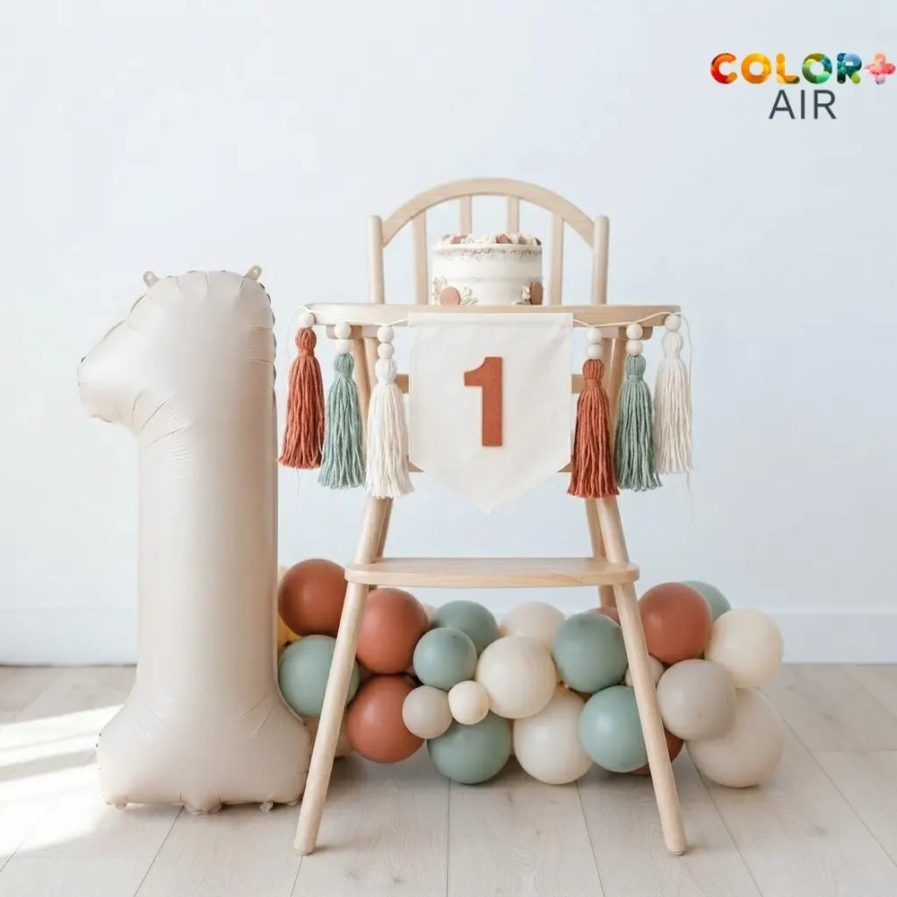 Boho Tassel First Birthday High Chair Ba, photo 1