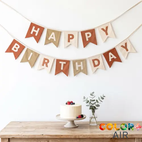 Happy Birthday Bunting