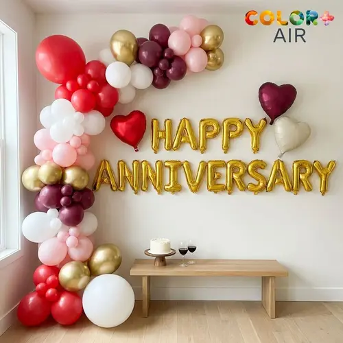 Happy Anniversary Balloon Set