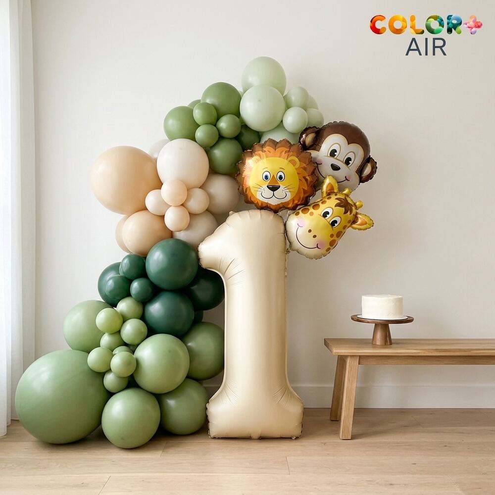Jungle Safari — finished balloon set
