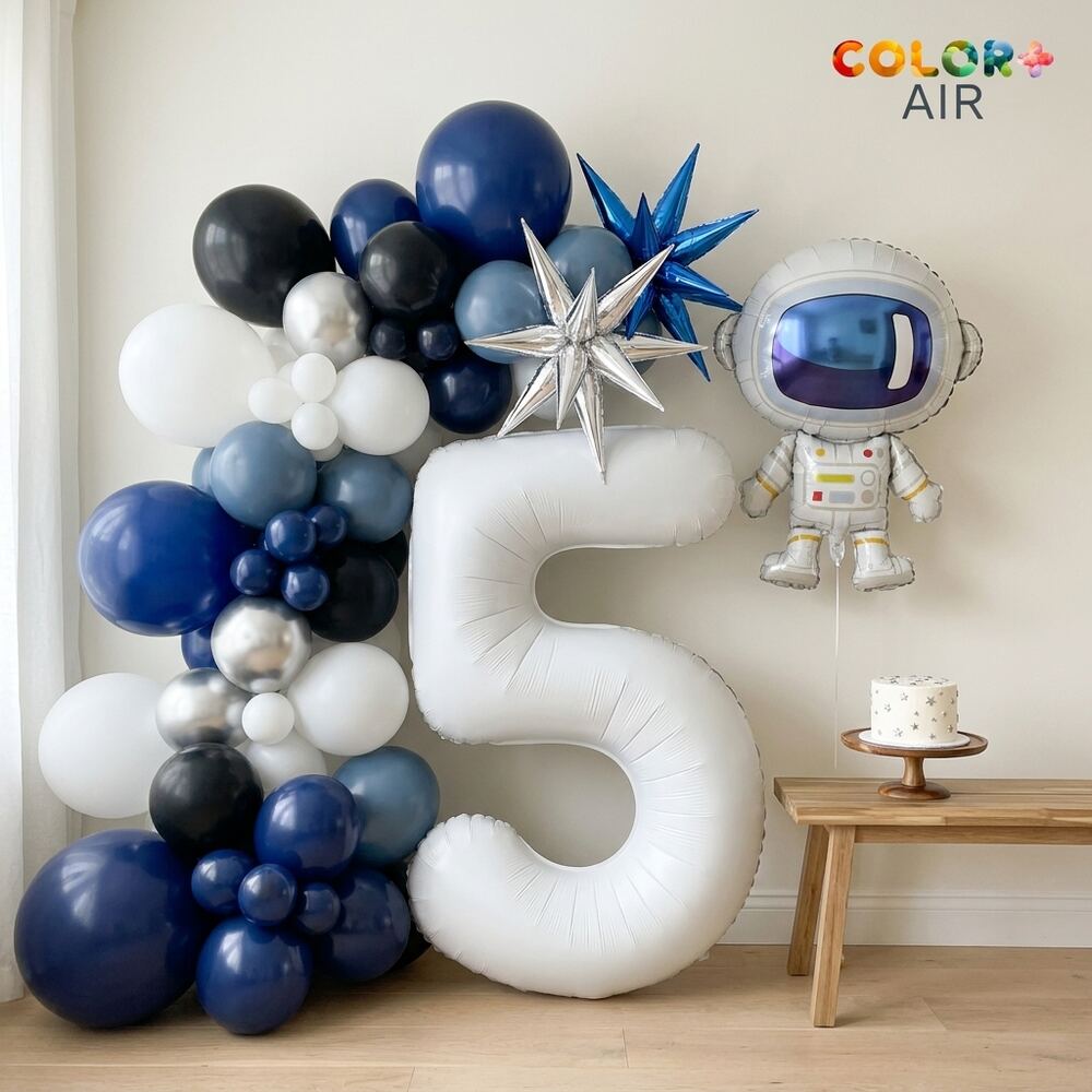 Space Astronaut — finished balloon set